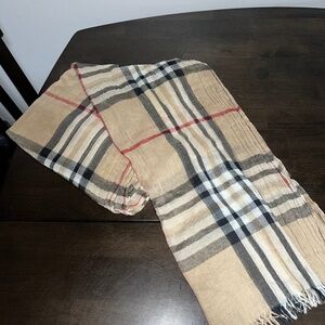 Burberry scarf